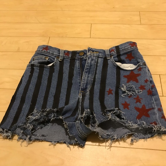harley quinn jean shorts